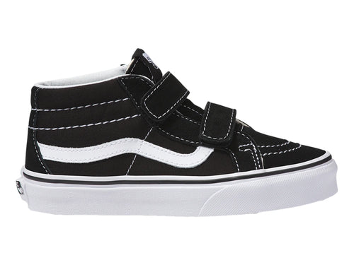 Tenis Vans Sk8 Mid Reissue Negro y Blanco para Niño
