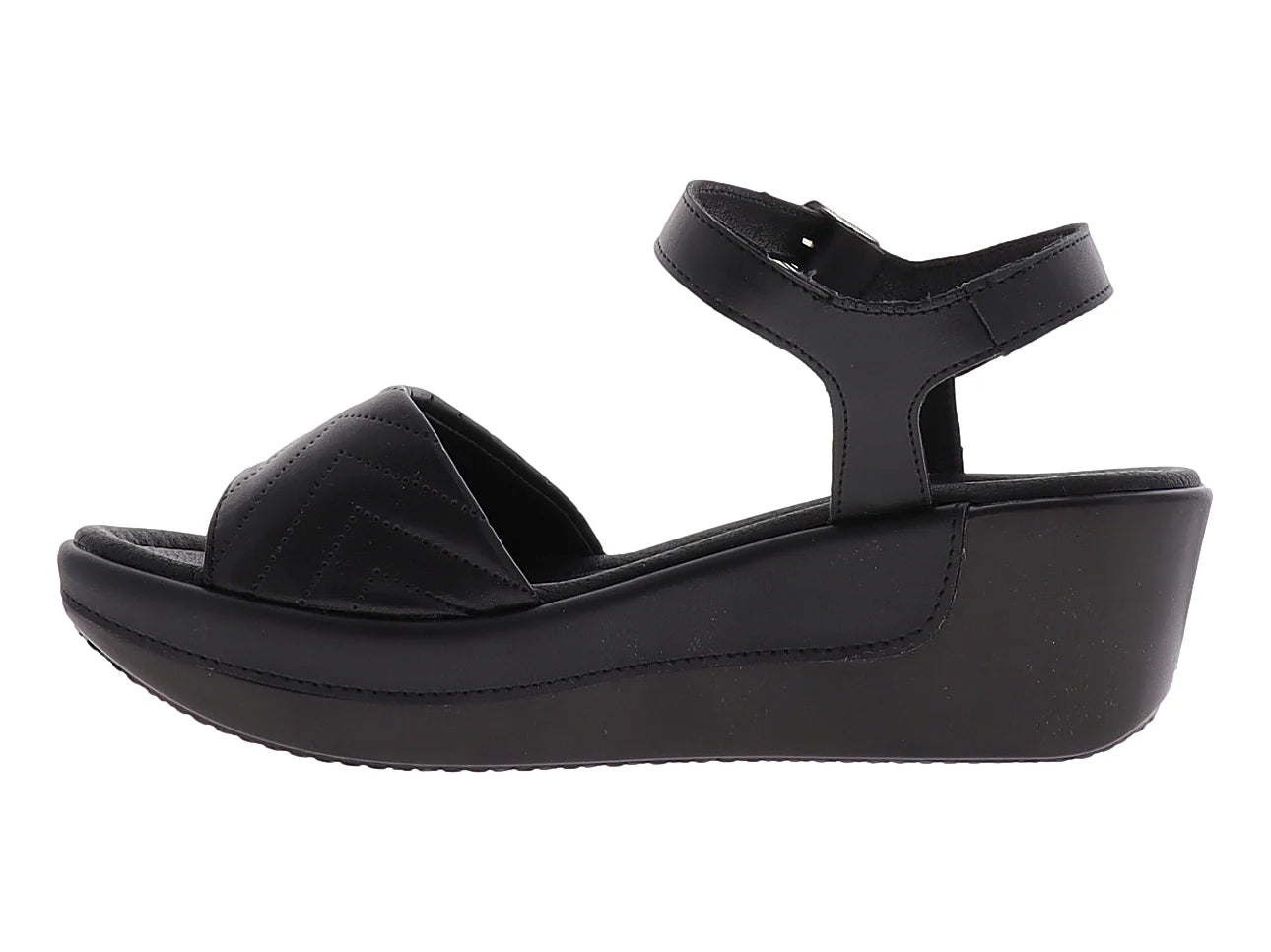 Sandalias Luna Rosa Negro para Mujer