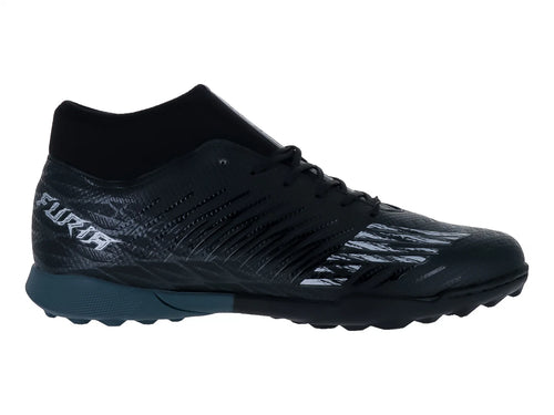 Tenis de Fútbol Furia 1810 Negro y Gris para Hombre