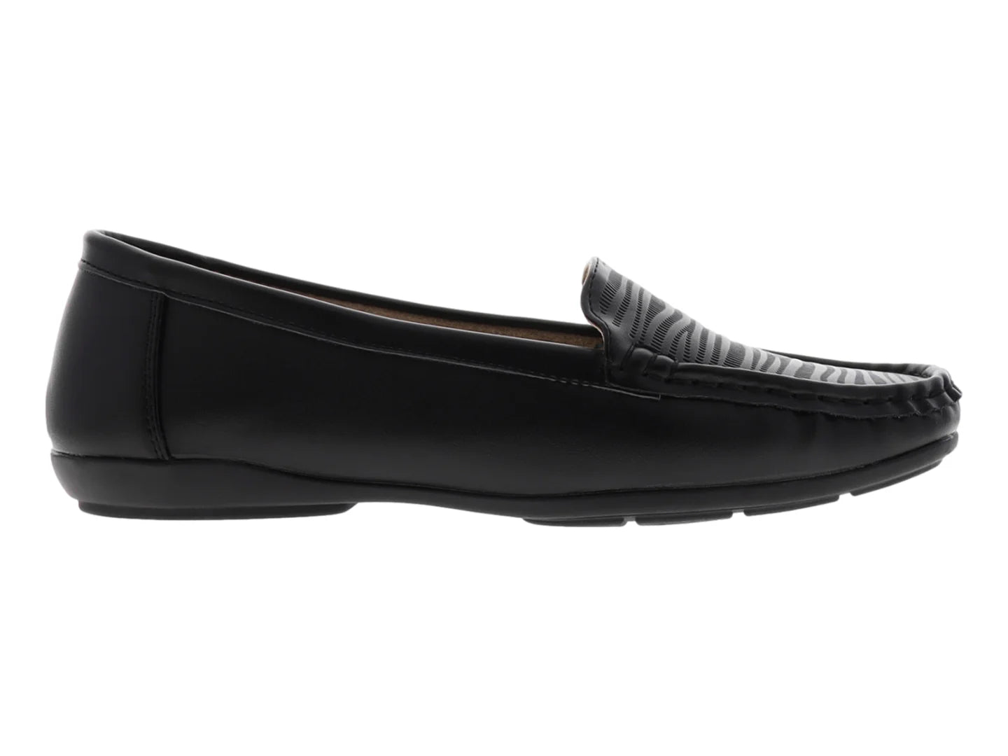 Zapato Mocasín Comfort Fit Negro para Mujer
