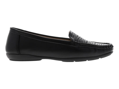 Zapato Mocasín Comfort Fit Negro para Mujer