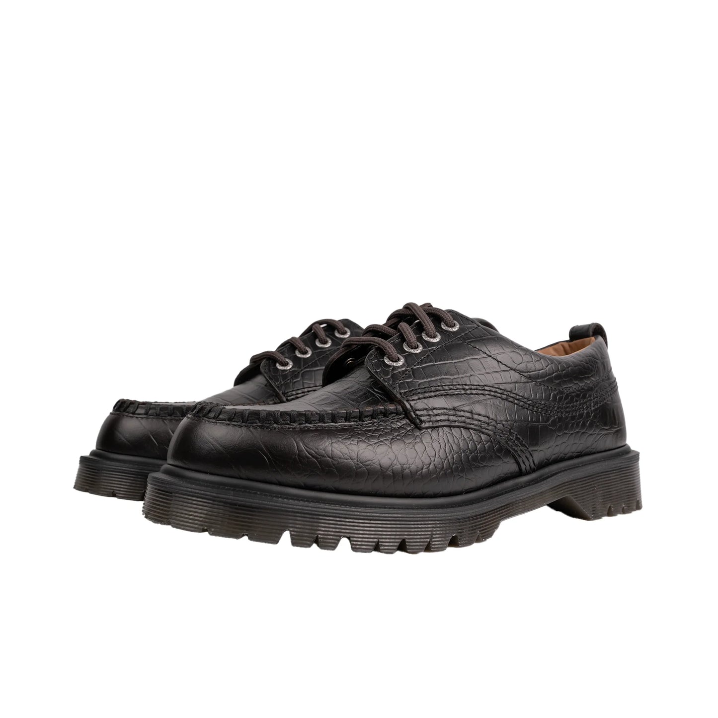 Dr Martens Lowell Dark Brown Croc