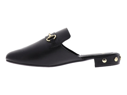 Zapatos Mocasín Mule Vicenza Negro para Mujer