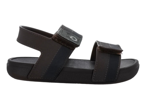 Sandalias Cartago Marrón y Negro para Niño