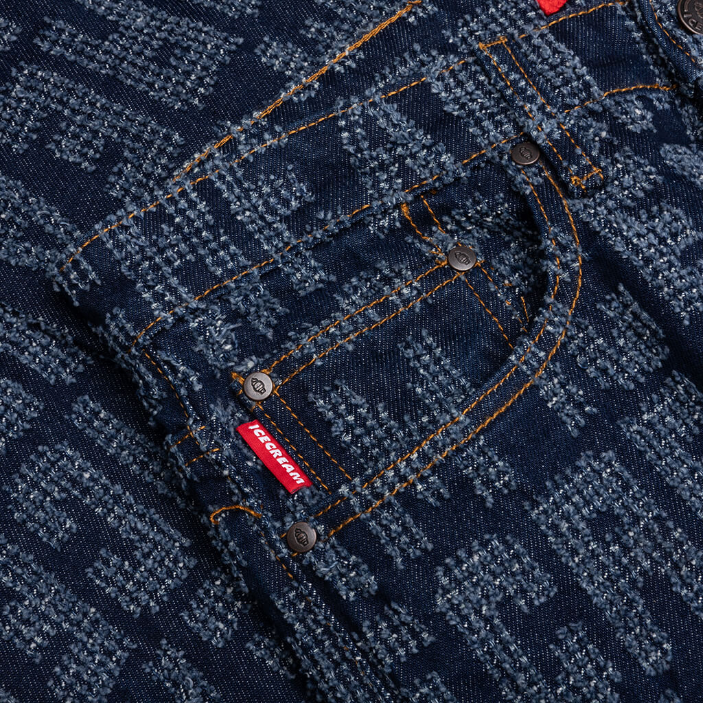 Sweet Tooth Strawberry Fit Jeans Blue Moon