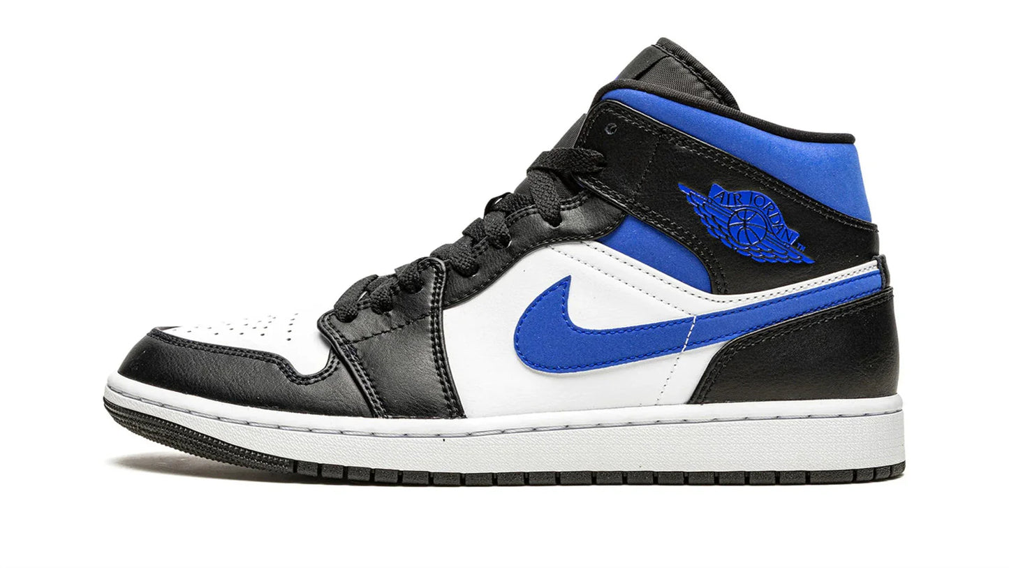 Air Jordan 1 Mid Racer Blue Black White