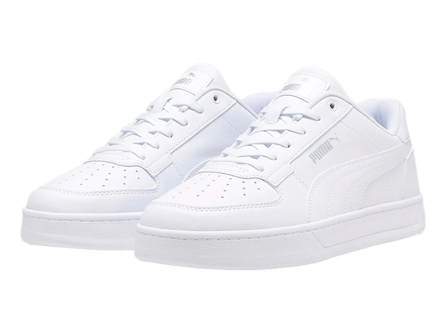 Tenis PUMA Caven 20 Blancos y Plateados para Mujer