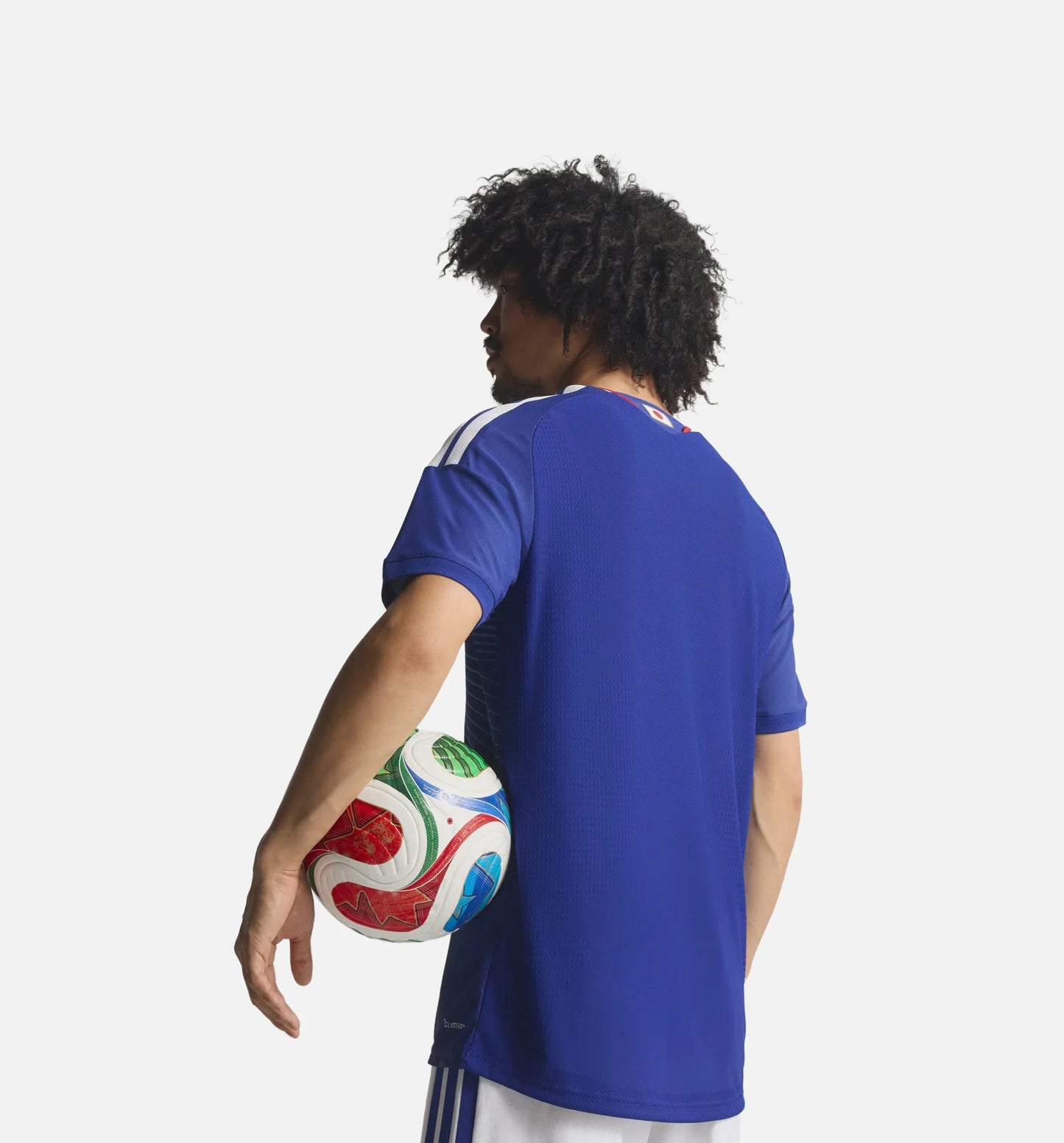 Japan 26 27 Home Authentic Mens Jersey Japan Blue Ash Blue
