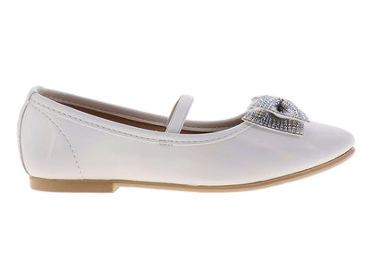 Zapatos Flats 4EVER Toronto Blanco para Niña