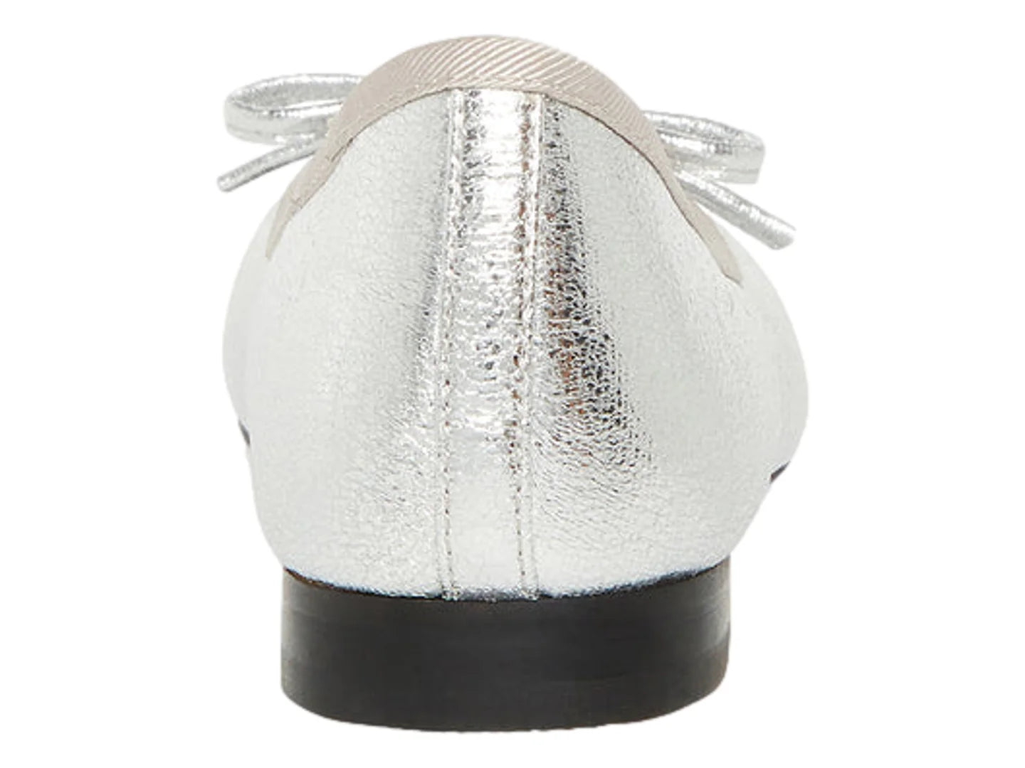 Zapatos Planos Steve Madden Plata y Negro para Mujer