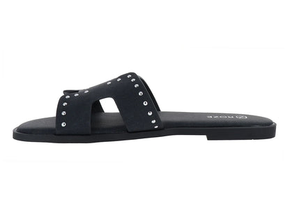 Sandalias Roze Color Negro para Mujer