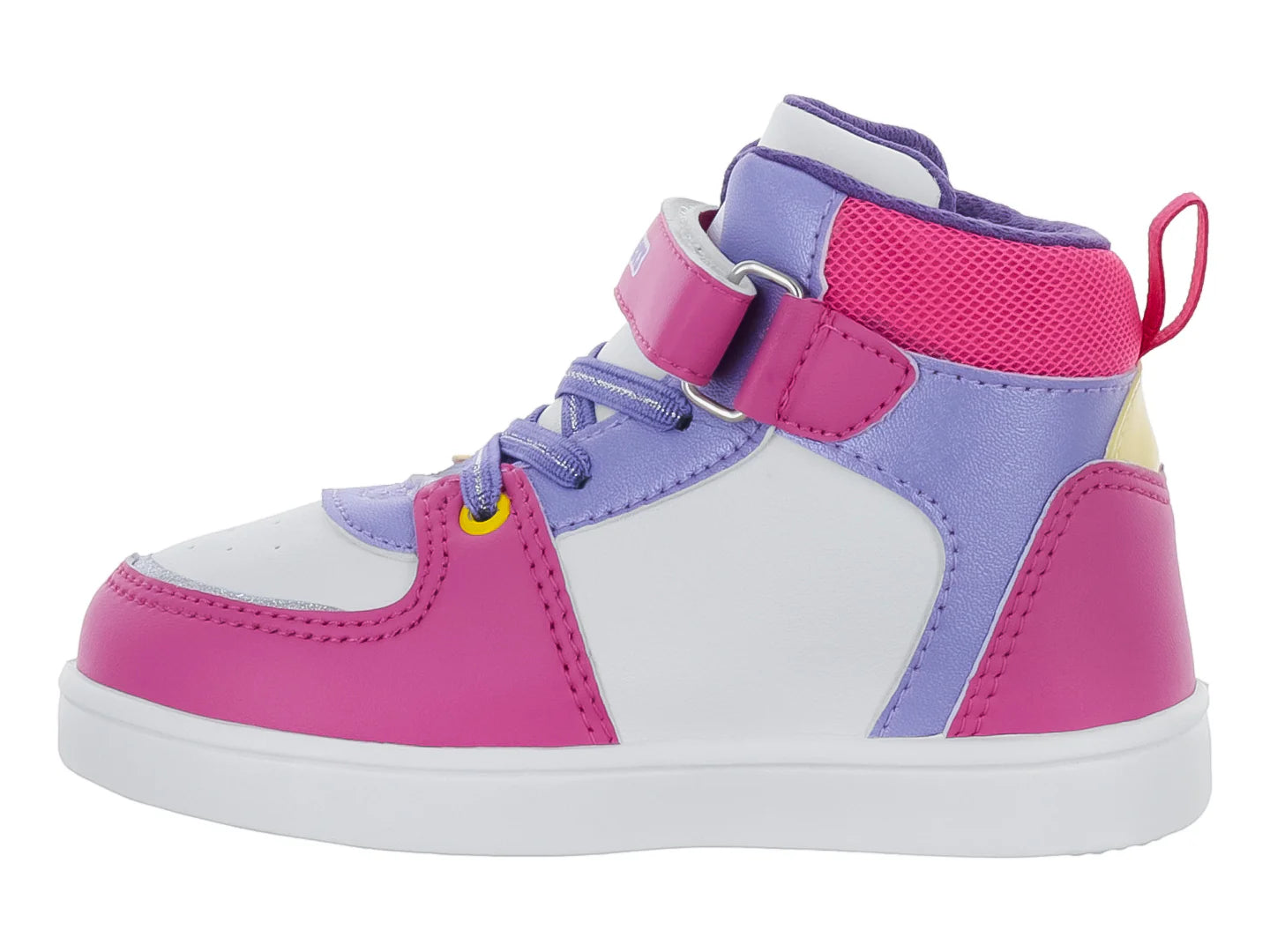 Tenis Buble Gummers Tobago I Blanco Fucsia para Niña