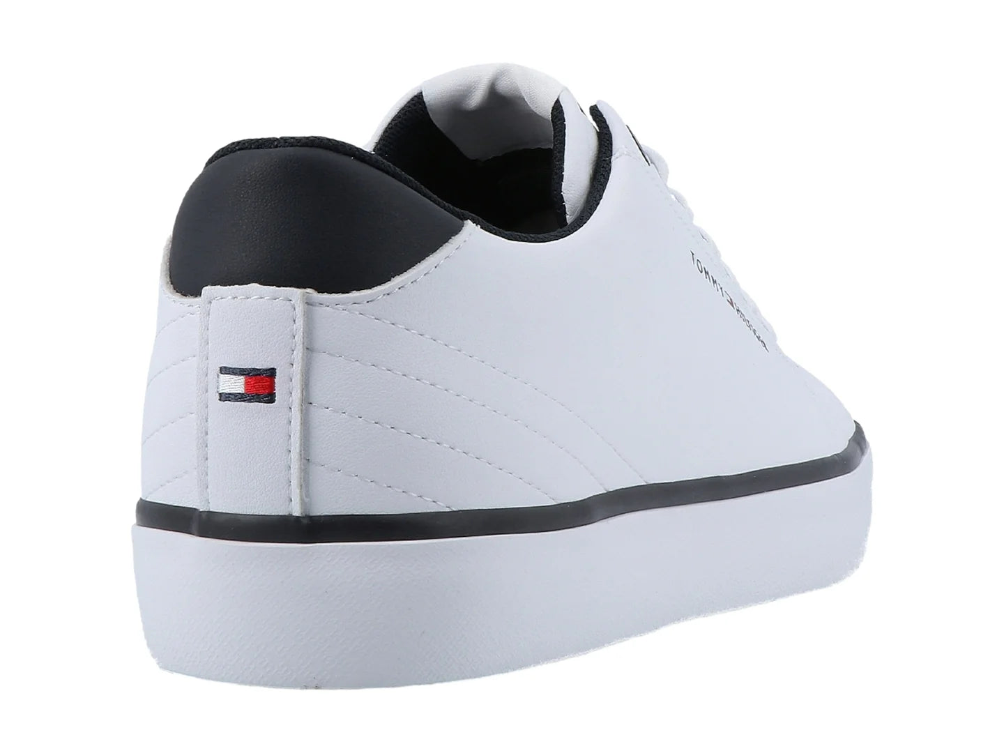 Tenis Tommy Hilfiger TH Vulc Core Low Leather Blanco para Hombre