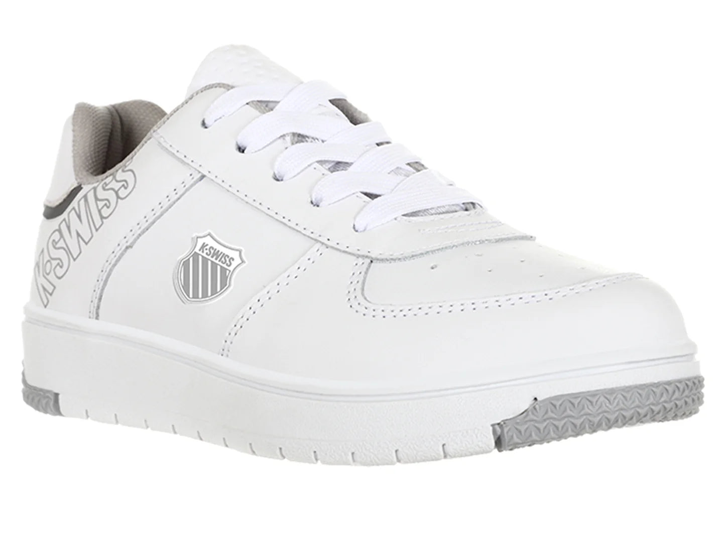 Tenis K Swiss Salt 2 Blanco y Gris para Niño