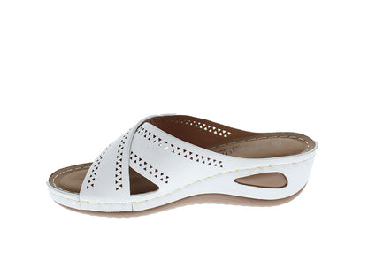 Sandalias Comfort Fit Blancas para Mujer