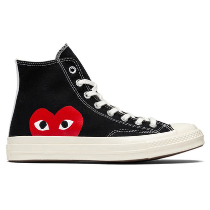Converse x Comme Des Garcons PLAY All Star Chuck 70 Hi Black 2019