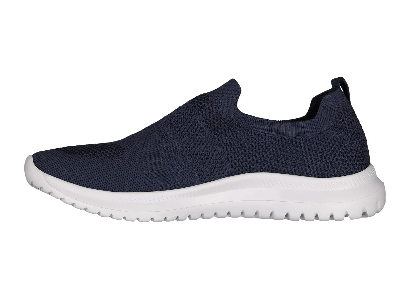 Tenis Charly Slip on Azul Marino y Blanco para Hombre