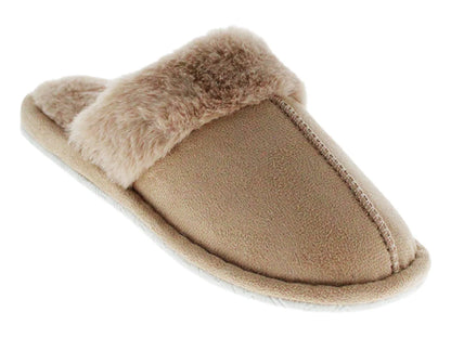 Pantuflas Comfort Fit Beige para Mujer
