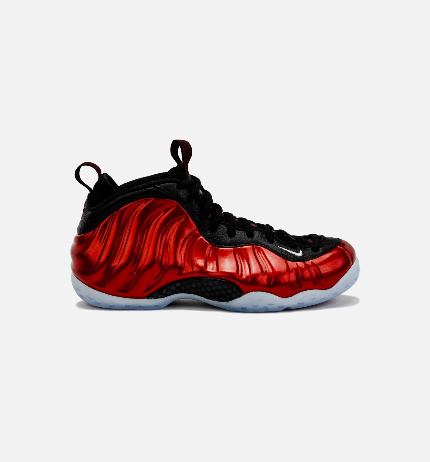Air Foamposite One Metallic Red Mens Lifestyle Shoe Red Black