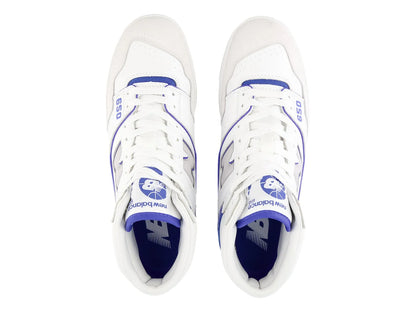 Tenis New Balance BB650 Blanco con Azul para Hombre