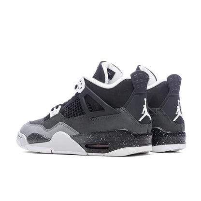 Air Jordan 4 Retro GS Fear Black White Anthracite Black
