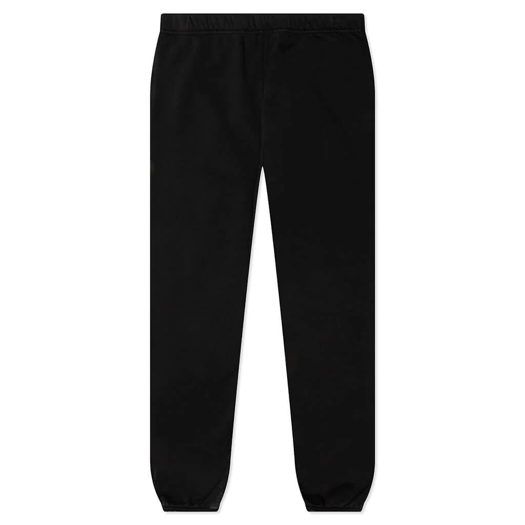 Heavy Fleece Essential Sweatpant Black