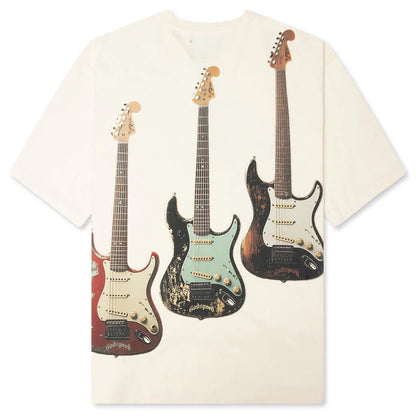 Guitar Heroes Studded Bone