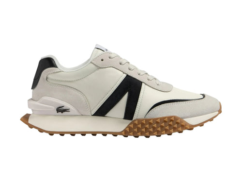 Tenis Lacoste L Spin Deluxe Blancos y Negros para Hombre