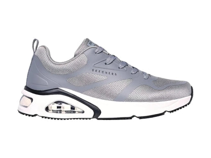Tenis Skechers Tres Air One Gris y Blanco para Hombre