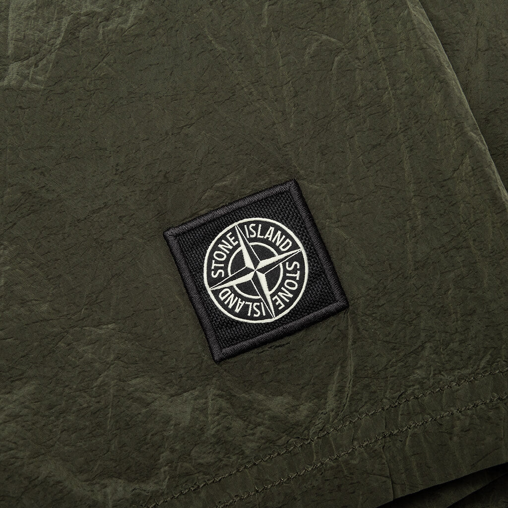 Nylon Shorts Olive