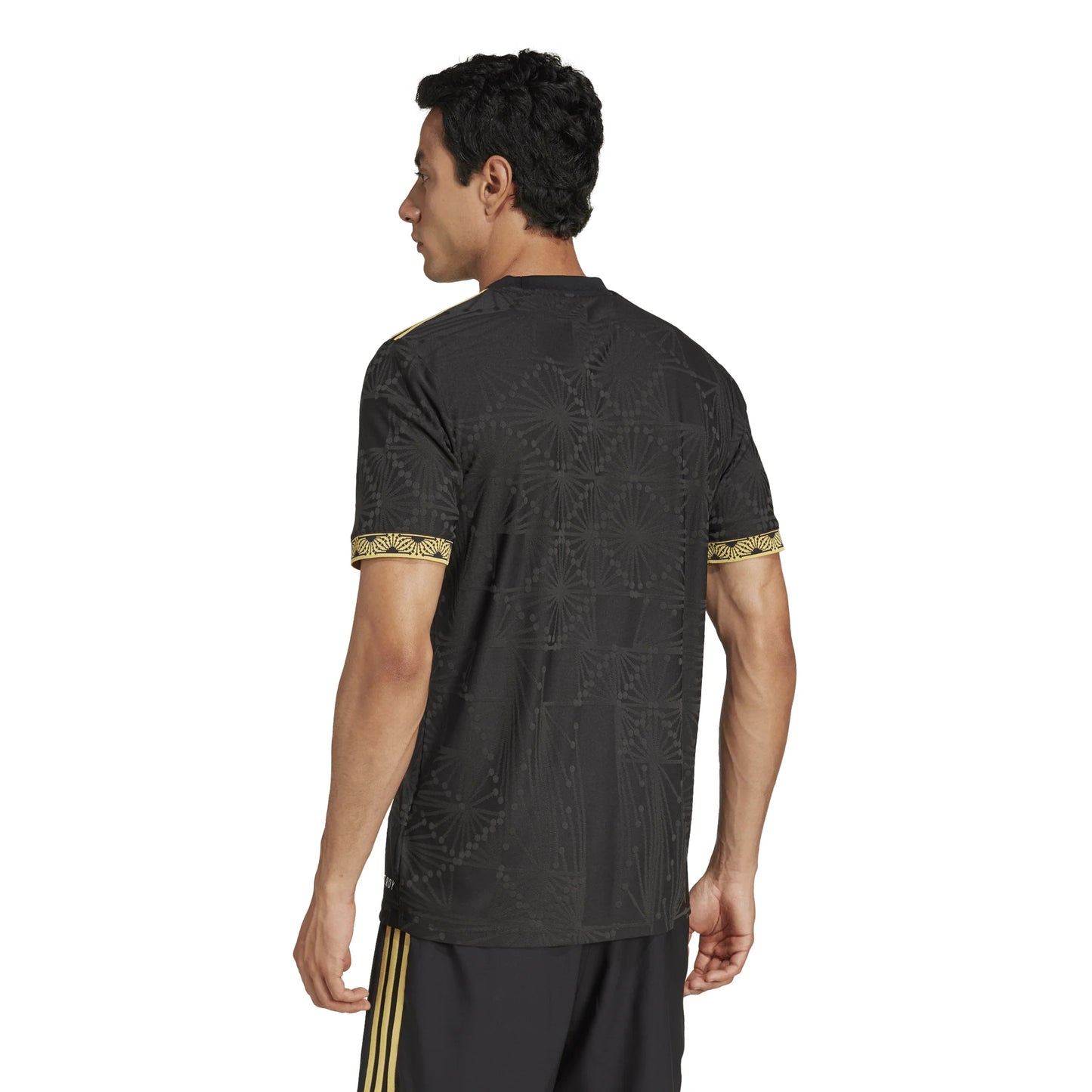 adidas Mens Mexico Gold Jersey 25 Black