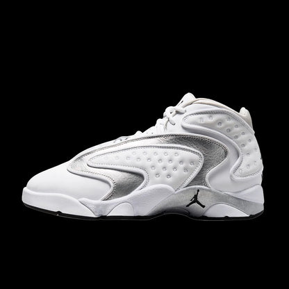WMNS Air Jordan OG White Metallic Silver Black