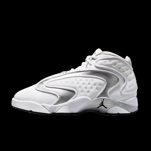 WMNS Air Jordan OG White Metallic Silver Black