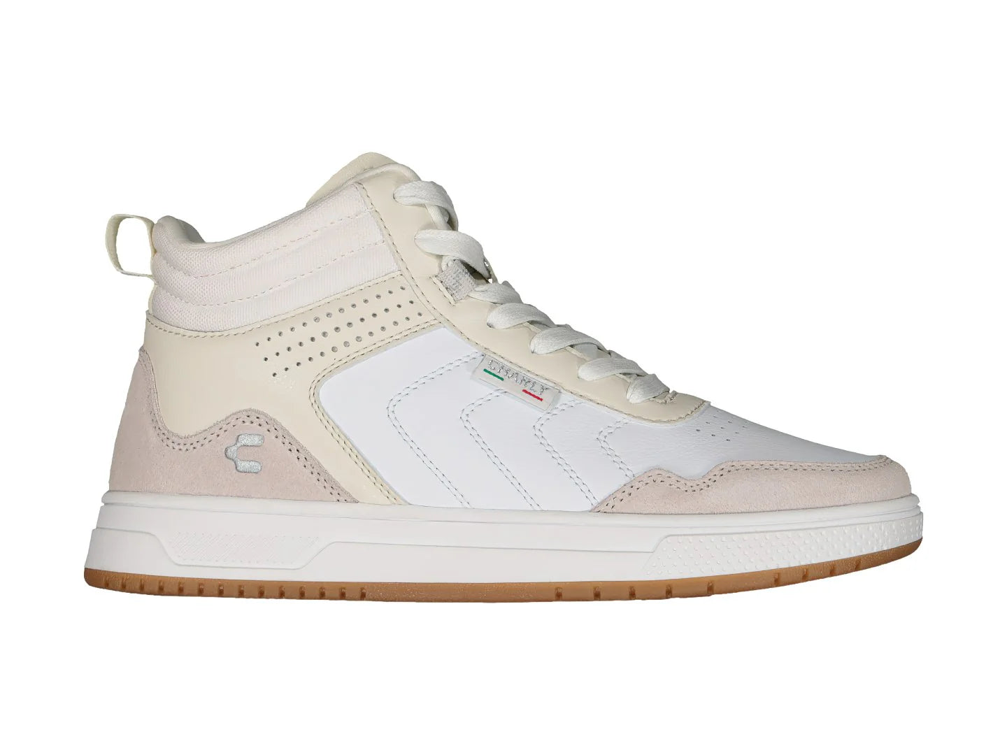 Tenis Charly Blanco y Beige para Mujer