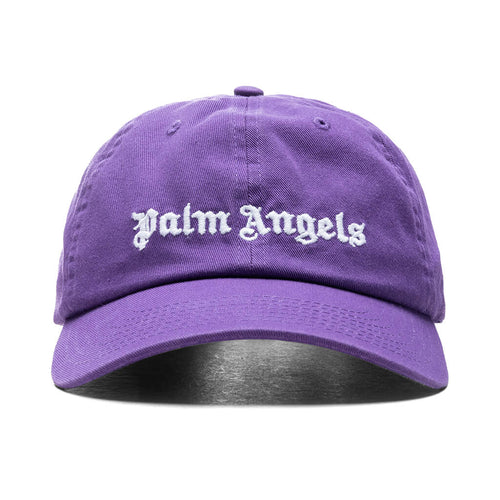 Classic Logo Cap Purple White
