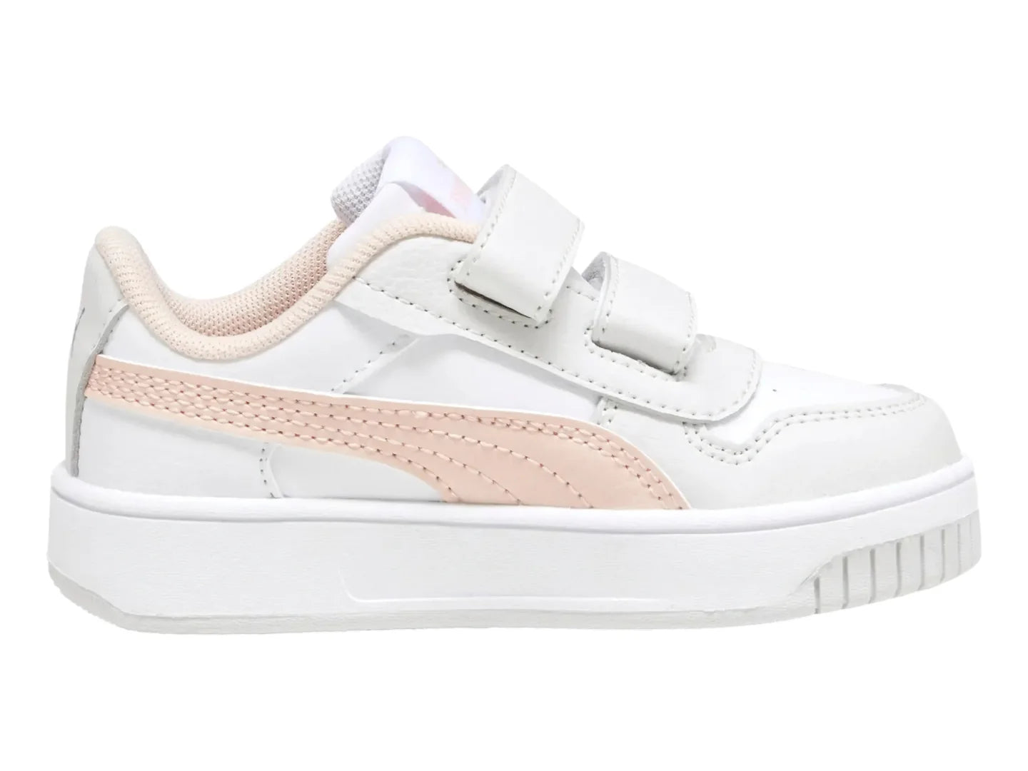 Tenis PUMA Carina Street V Blanco y Rosa para Niña