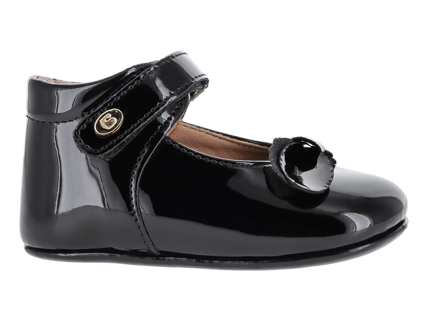 Zapatos Coqueta Negros para Bebé