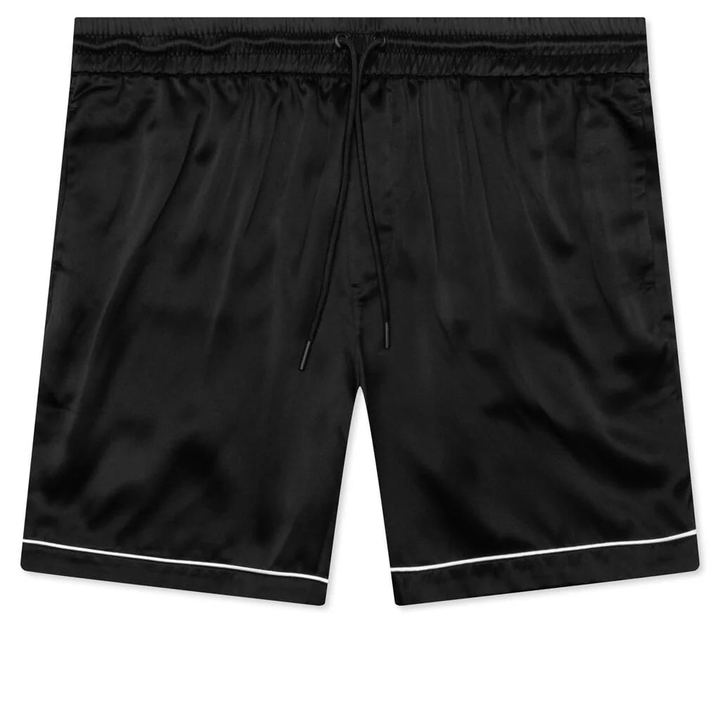 Jean Silk Short Black