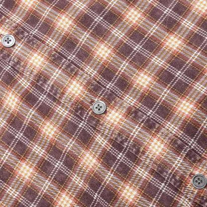 Matthew Plaid Shirt Brick