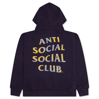 Mind Game Weathered Hoodie Vintage Black