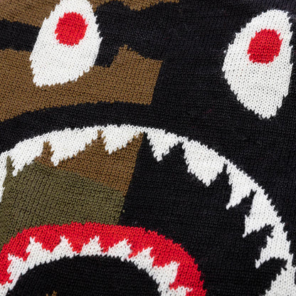 1st Shark Knit Cap Black
