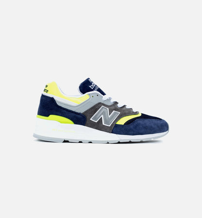 997 USA Made In USA Mens Shoes Blue Yellow