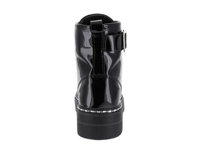 Botas MeliAna de Charol Negro para Niña