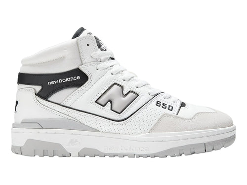 Tenis New Balance BB650 Blanco con Negro para Hombre
