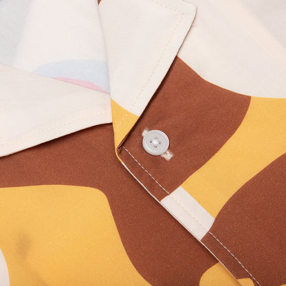 Floral Camp Brown Multi