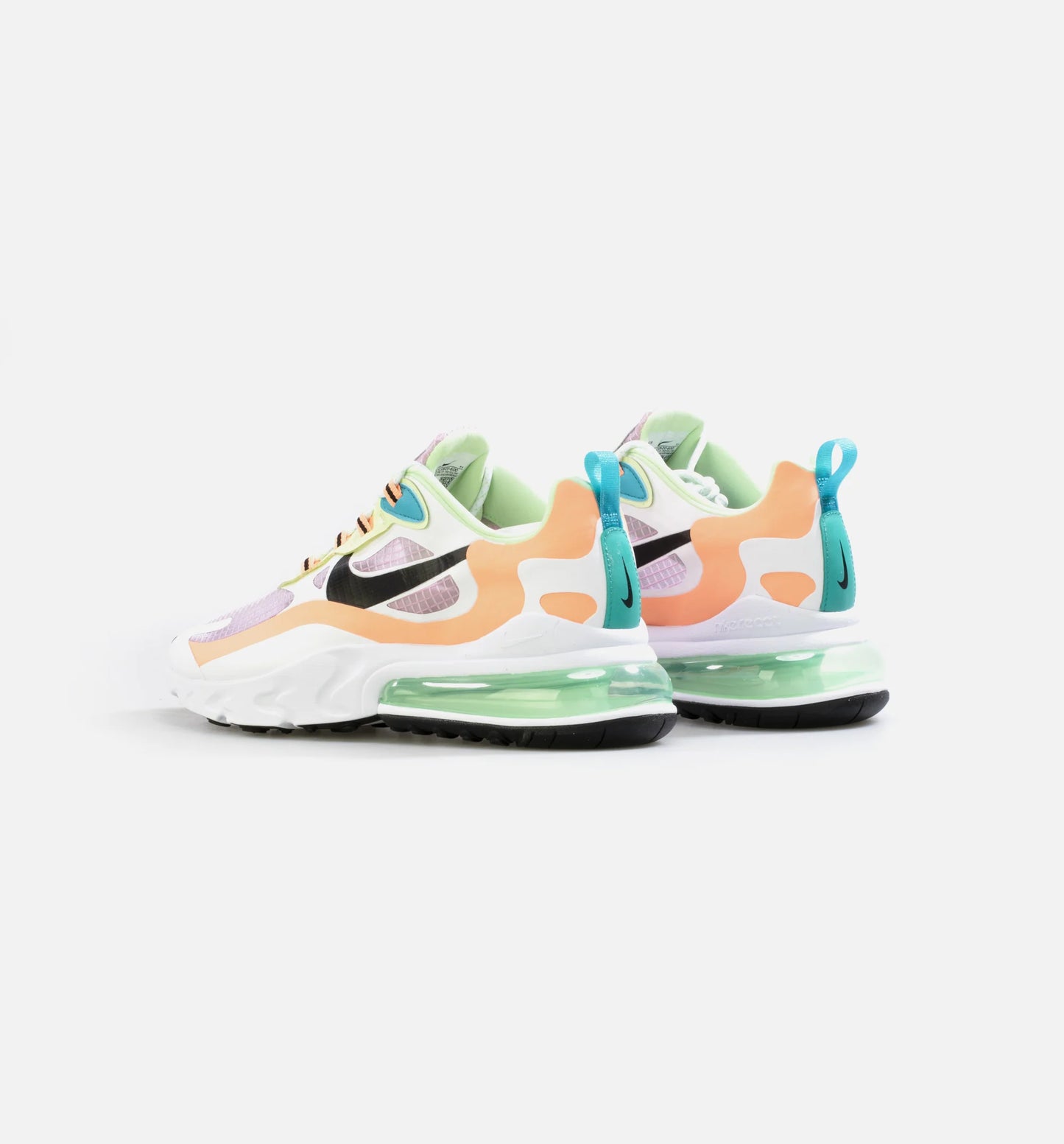 Air Max 270 React SE Womens Lifestyle Shoe White Pink Green Black