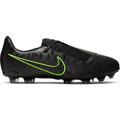 Nike JR Phantom Venom Elite FG Firm Ground Youth Soccer Cleats Black Volt