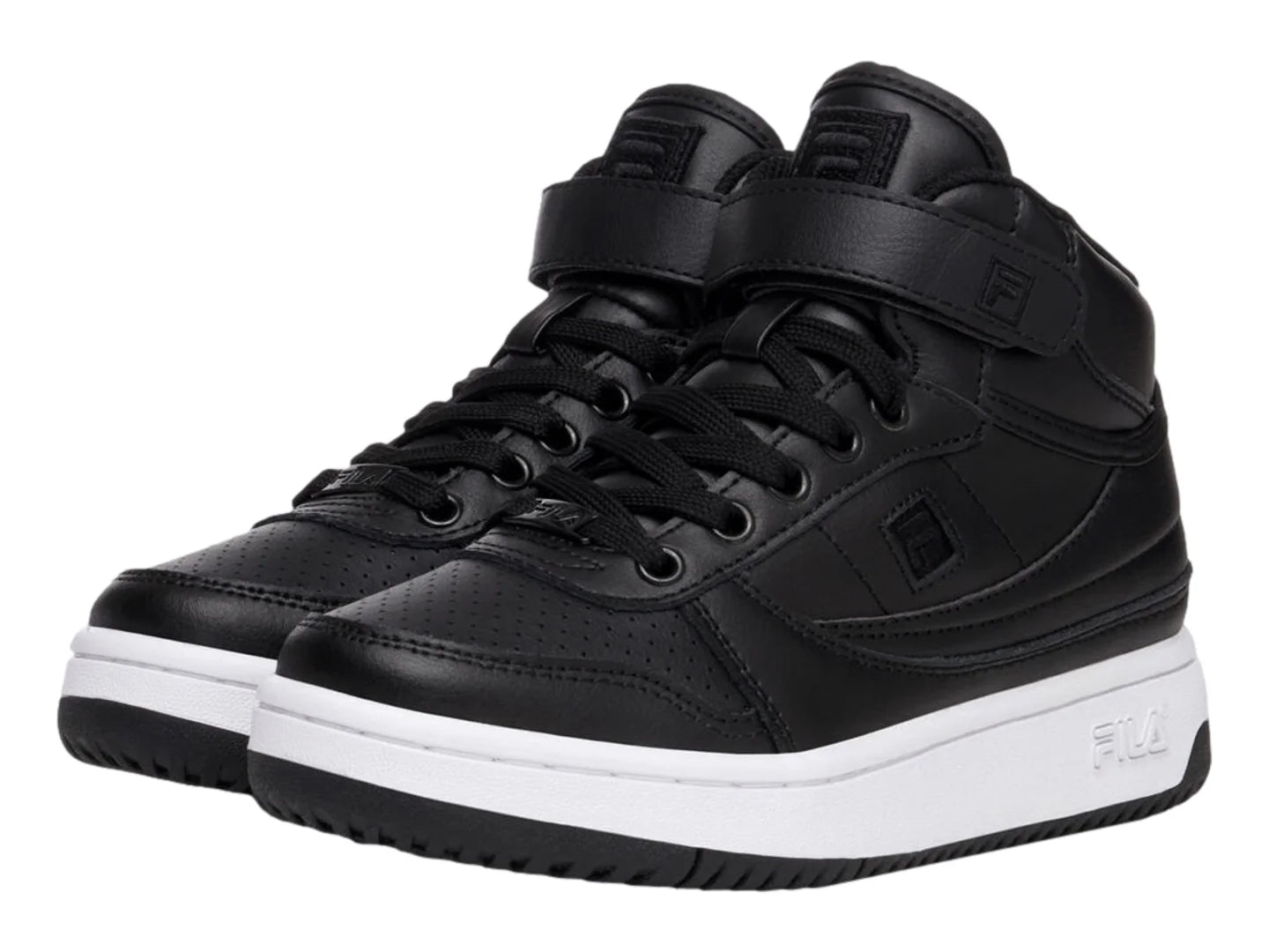 Tenis FILA BB84 High Negro y Blanco para Niño