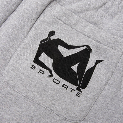 Parra Sporte Sweat Pants Heather Grey