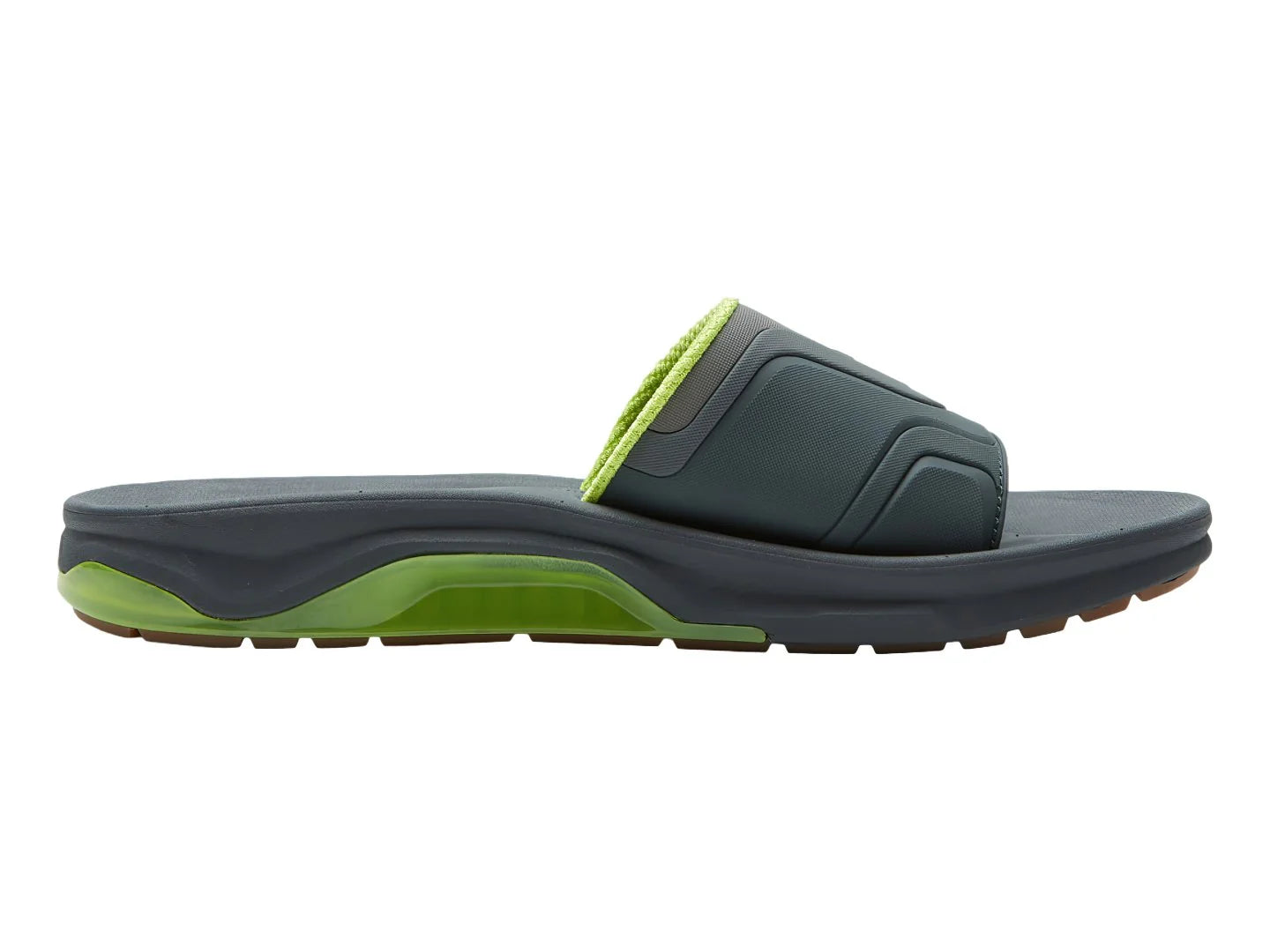Sandalias Quiksilver Mathodic Recovery Slide Gris para Hombre